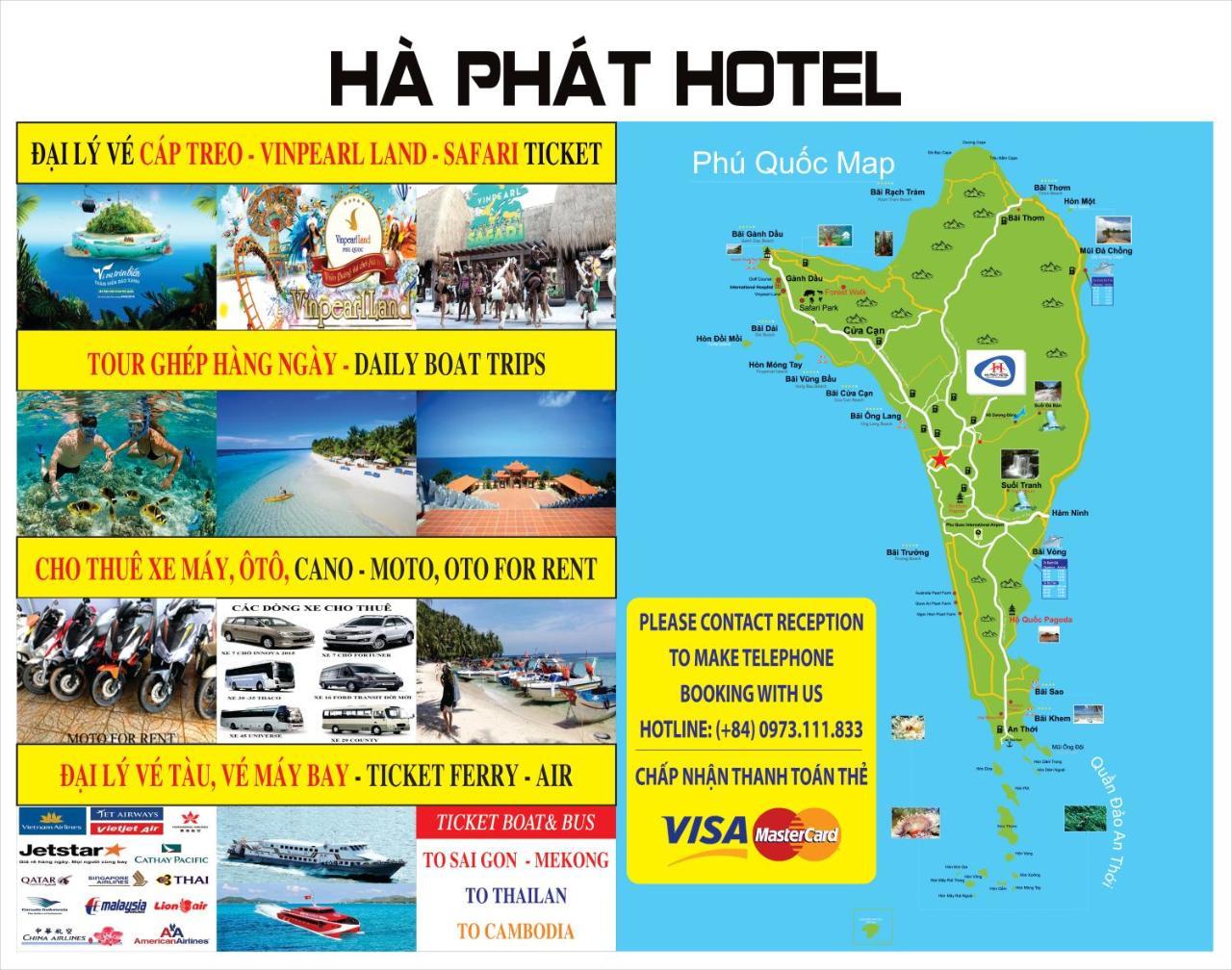 Ha Phat Hotel Duong Dong  ภายนอก รูปภาพ